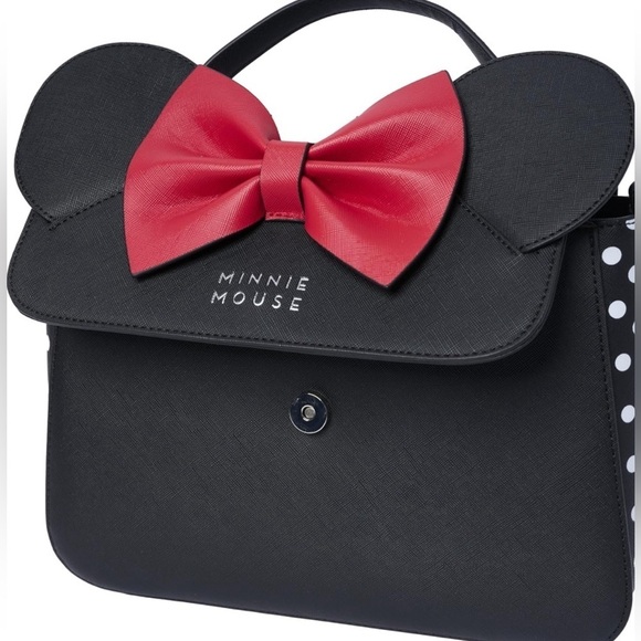 Loungefly Disney Minnie Mouse Crossbody Bag - Picture 6 of 8